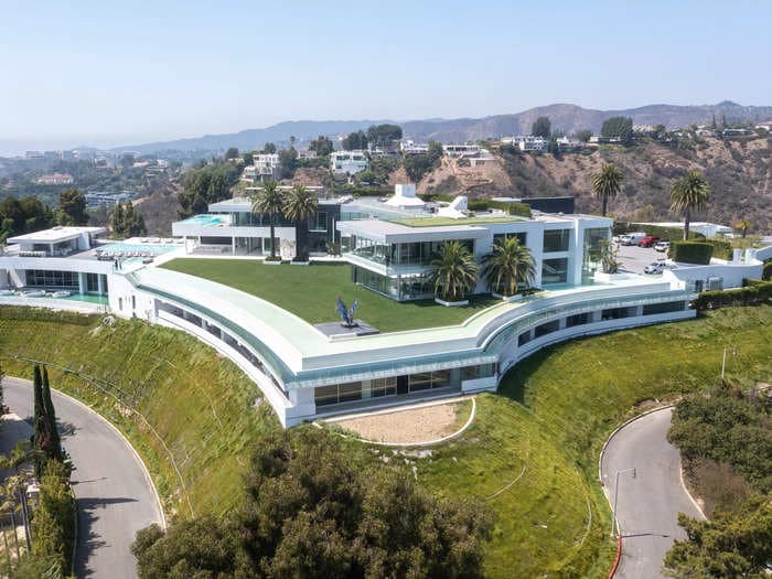 See inside this 105,000-square-foot Los Angeles megamansion that was just marked down to a sale price of $225 million