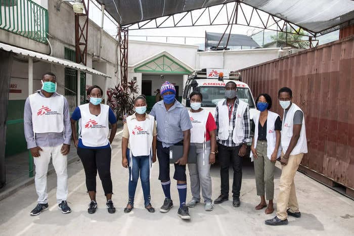Doctors Without Borders' Black and brown local workers say they are paid less than their foreign counterparts