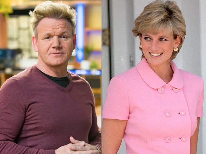 Gordon Ramsay calls the dish he cooked for Princess Diana in the 1990s one of the 'best meals' he's ever made