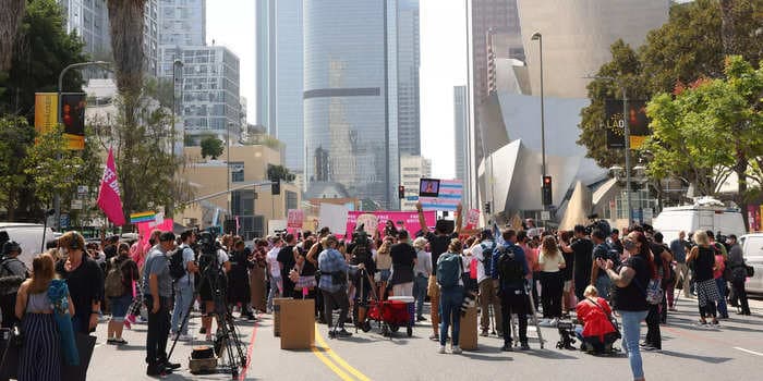 Britney Spears supporters could be heard chanting from inside the courtroom during conservatorship hearing