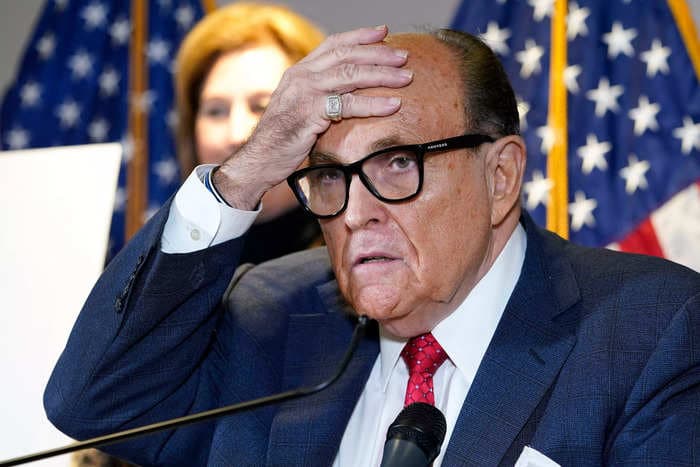 Rudy Giuliani admits under oath that he got some of his 'evidence' of alleged election fraud from social media