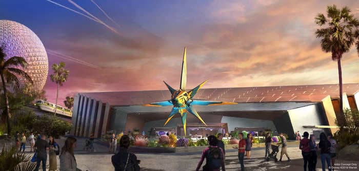Disney World just revealed its 'Guardians of the Galaxy' roller coaster is opening next year. Here's everything we know about Cosmic Rewind.