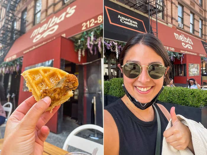 I ordered the meal Harry and Meghan ate at the NYC restaurant Melba's and had the best chicken and waffles of my life