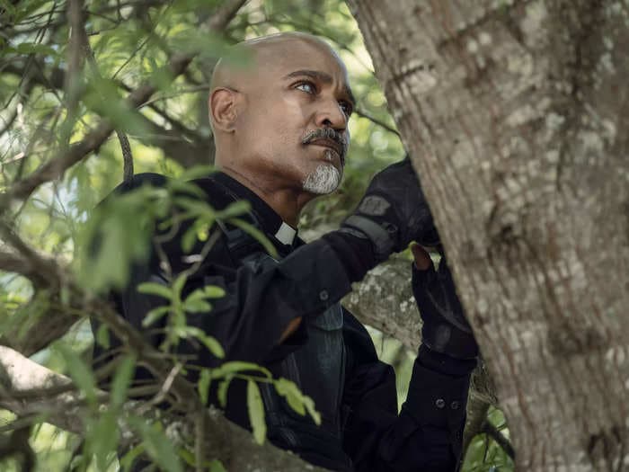 'The Walking Dead' star Seth Gilliam on Father Gabriel's darker turn on the final season, how he really feels about Negan, and how he wants to be the last man standing when the show ends after outlasting his comic death