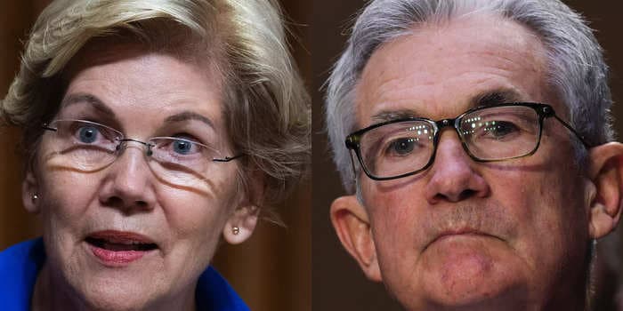 Elizabeth Warren demands SEC investigate Fed officials' investments, saying their transactions could be insider trading