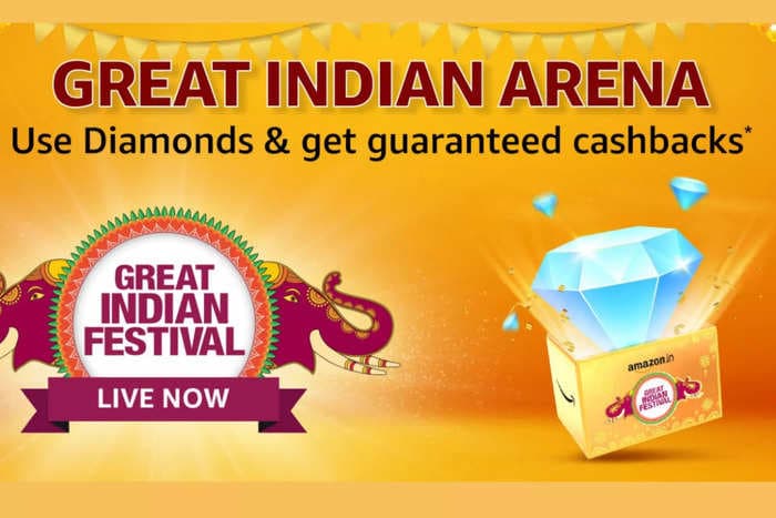 Amazon Great Indian Festival 2021: Use diamonds to get additional discount/benefits on your orders