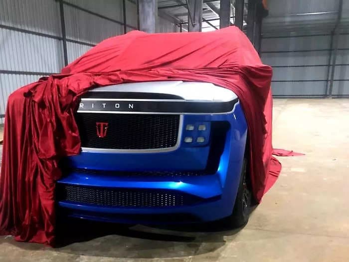 Exclusive: First live pics of Triton Model H electric SUV leaked ahead of next week’s launch