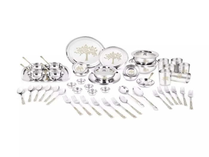 Best steel dinner sets to buy in India