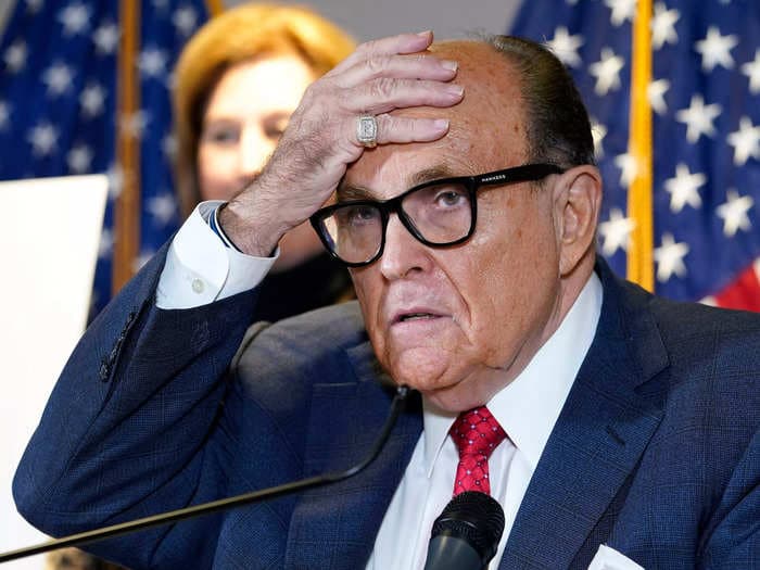 Rudy Giuliani testified that he represented Trump's 2020 campaign for free because the president 'ordered me to do it'