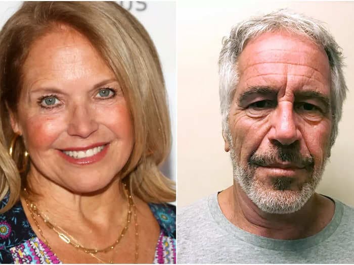 Katie Couric's new memoir vividly describes Jeffrey Epstein's 'creepy' home where he hosted Prince Andrew for an intimate dinner party