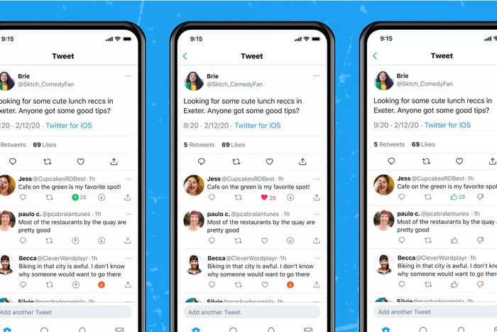 Twitter starts testing downvoting on replies but it’s not that exciting