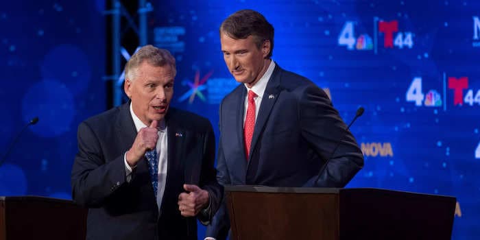 The Virginia governor's race is shaping up as a test of the state's Democratic strength and Biden
