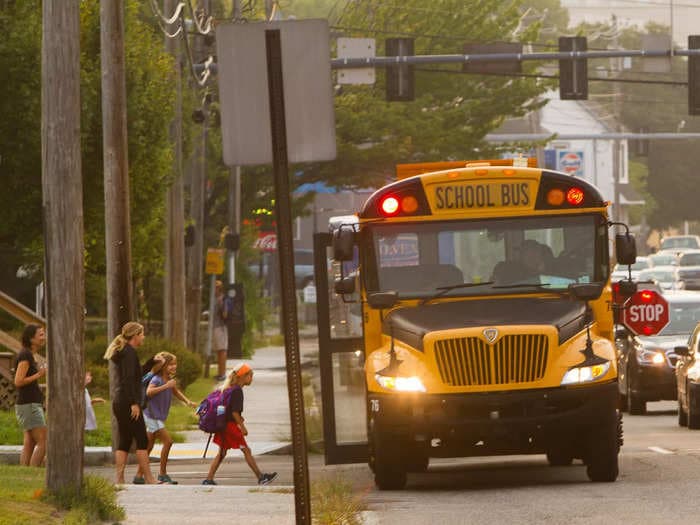 This retired FBI agent became a school bus driver after watching the labor shortage crush his community