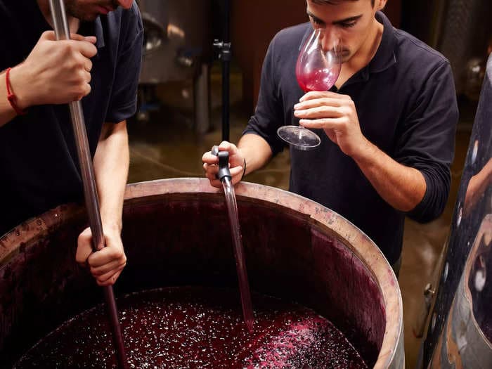A shortage of glass bottles means wine is sitting in barrels for longer, leading it to taste 'like a sawmill'
