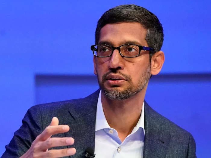 Google's Sundar Pichai says CEOs 'need to embrace' that employees want a say in whether they work remotely, in-person, or a mix of both