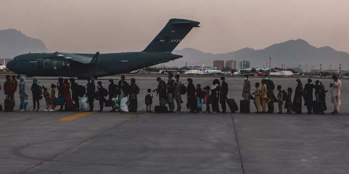 The US Air Force's biggest planes are getting a rest after scrambling to get 124,000 people out of Afghanistan