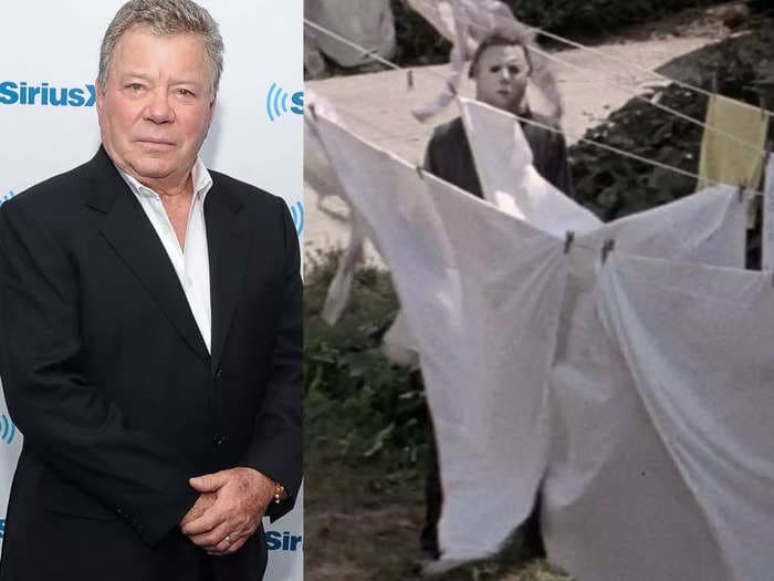 William Shatner thought it was a joke when somebody told him 'Halloween' uses a mask of his face for Michael Myers