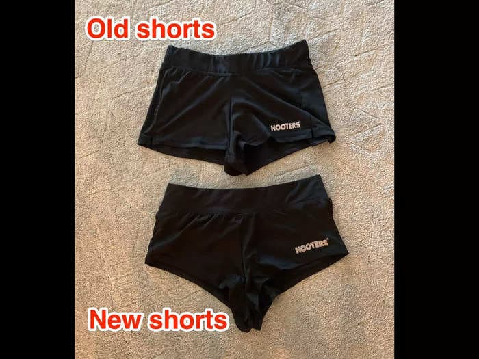 Some Hooters employees say they won't wear the new uniform shorts that are now optional: 'I feel like I'm working in my underwear'