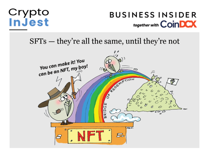 Semi-fungible tokens — coins that travel between the worlds of cryptocurrency and NFTs