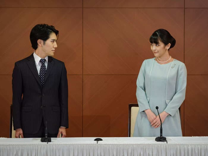 Japan's Princess Mako has given up her royal status to marry her 'commoner' boyfriend after a four-year engagement