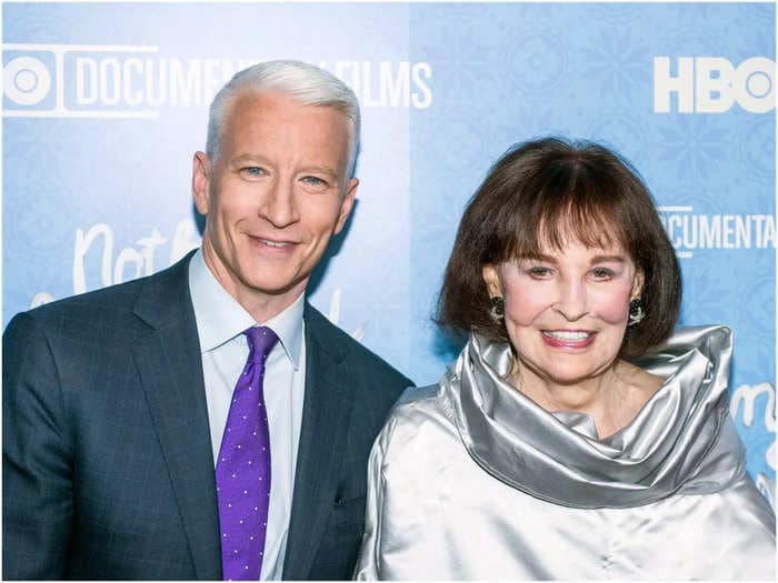 Anderson Cooper admitted he posed as his mom's fake assistant on Instagram for 3 years to sell her artwork