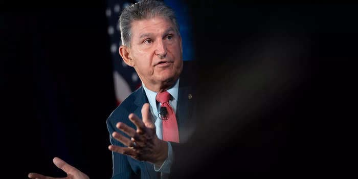 On the billionaire's tax, Joe Manchin says he doesn't like 'targeting different people' and that the ultrawealthy have 'contributed to society, created a lot of jobs'