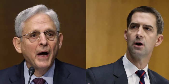 GOP Sen. Tom Cotton erupts at Attorney General Merrick Garland: 'Thank God you are not on the Supreme Court'