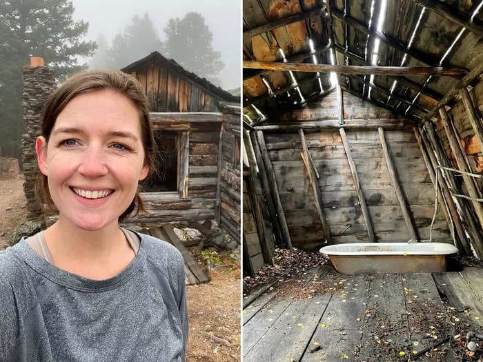 I hiked 8 miles to an eerie ghost town filled with crumbling homes and felt like I'd traveled back in time