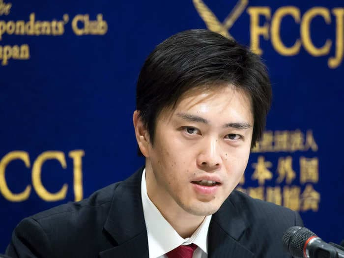 Japan's new political powerhouse is a young, right-wing Twitter-friendly governor known for advocating that people gargle iodine to cure COVID-19