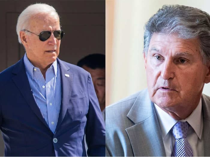 Biden has faith he will finally get Joe Manchin's vote on his $1.75 trillion economic agenda: 'I believe that Joe will be there'