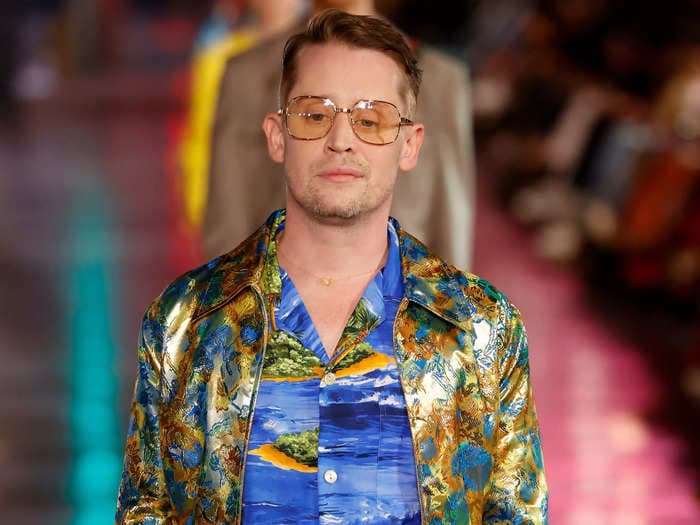 Macaulay Culkin made a surprise appearance on the Gucci runway alongside Jared Leto and Phoebe Bridgers