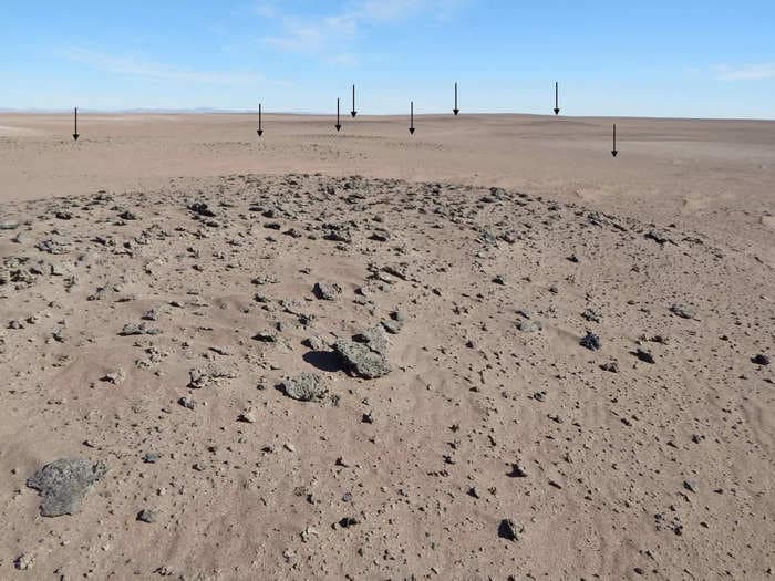 Mysterious patches of glass scattered across the Chilean desert are likely the products of an ancient exploding comet