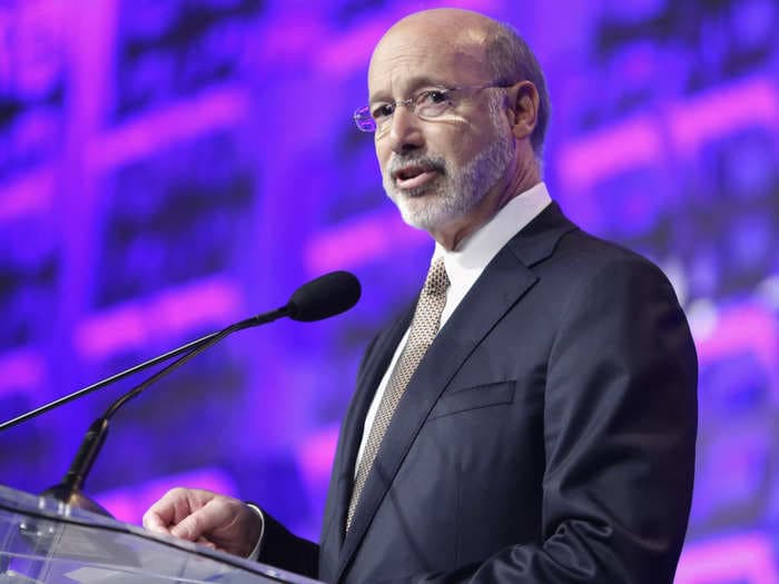 Pennsylvania Gov. Tom Wolf reportedly said it was 'embarrassing' the state minimum wage has been $7.25 for more than a decade