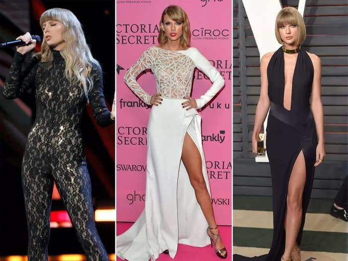 The most daring outfits Taylor Swift has ever worn, from a lace catsuit to sheer dresses