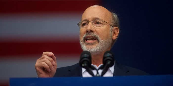 Pennsylvania Gov. Tom Wolf said his wife dropped off his ballot for him, which is illegal and punishable by a $1,000 fine and up to a year in prison