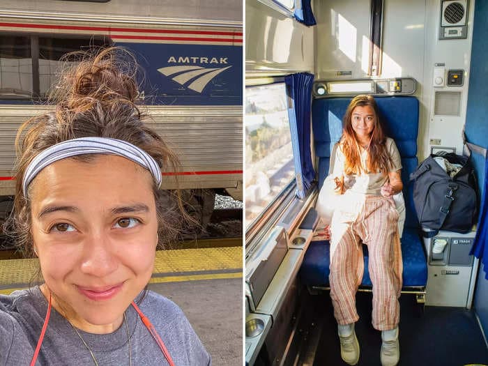 I spent $500 for a 20-square-foot room on a 30-hour Amtrak ride, where no space was left unused. Take a look inside.