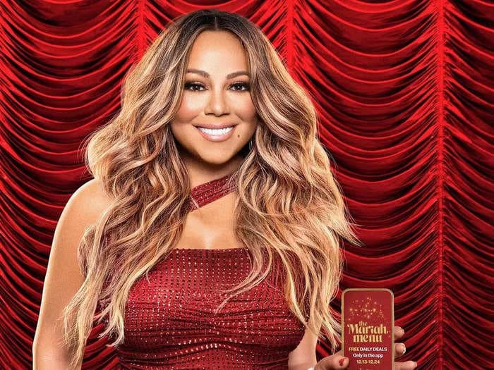 McDonald's is launching a holiday Famous Order with Mariah Carey
