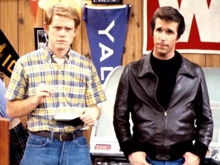 Ron Howard says he was treated with 'a lot of disrespect' by 'Happy Days' network execs after Henry Winkler became more popular on the show