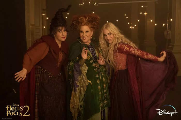 'Hocus Pocus 2' first look shows the Sanderson sisters back in action