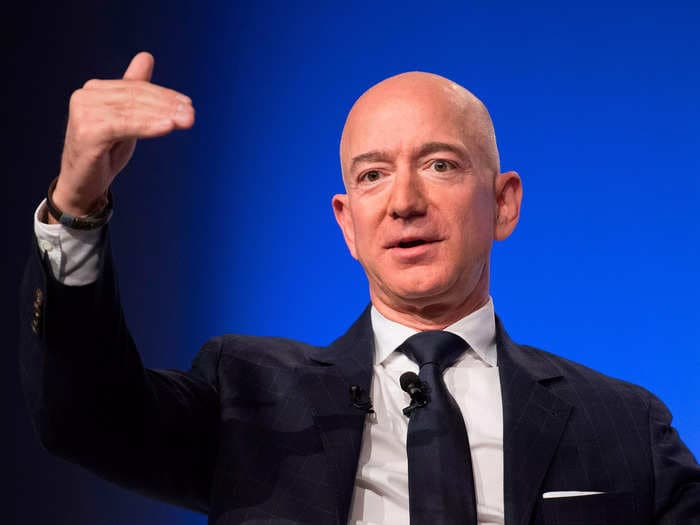 Jeff Bezos predicts that people will one day be born in space and will 'visit Earth the way you visit Yellowstone National Park'