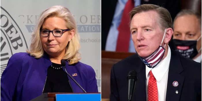 Rep. Liz Cheney says House Republican leadership has 'lost their moral compass' over their silence on 'avowed white nationalist' Rep. Paul Gosar's violent AOC video