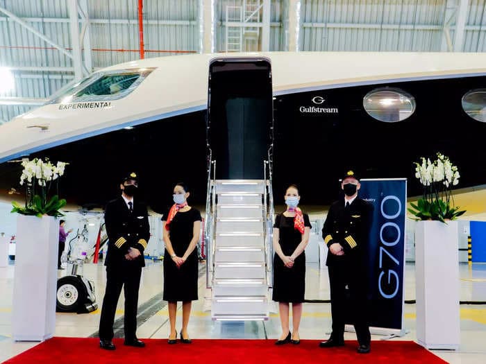 We were among the first to go onboard Gulfstream's new $78 million G700 and saw how it plans to stand out among encroaching rivals - see inside