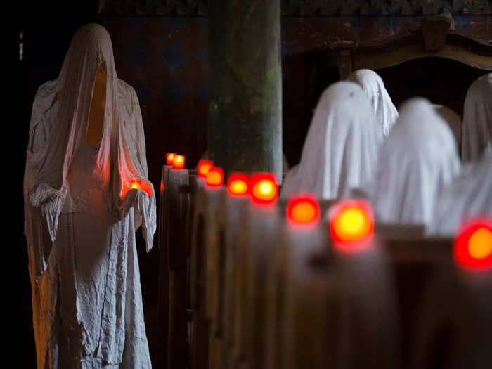 Look inside an abandoned 14th-century church that's filled with 'ghosts'