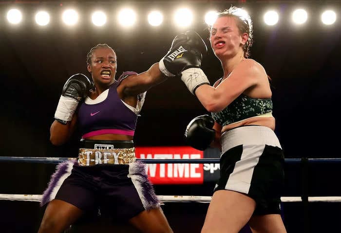 Claressa Shields says Jake Paul sucks at boxing and wouldn't even dare spar with her