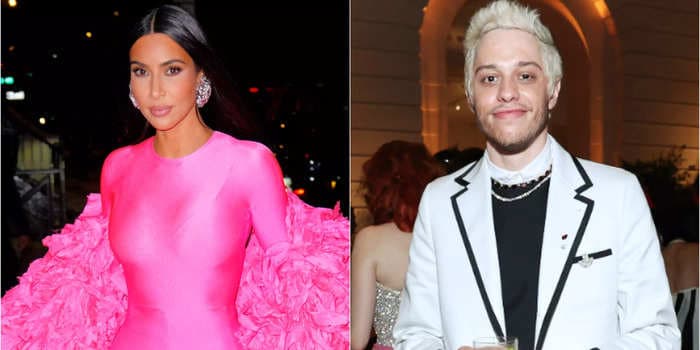 Kim Kardashian and Pete Davidson were spotted holding hands in Palm Springs