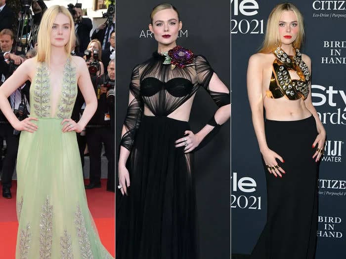 15 of the most daring looks Elle Fanning has ever worn