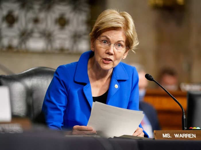 5.6 million student-loan borrowers could be subject to 'abusive practices' next year at the hands of a new company, Elizabeth Warren warns