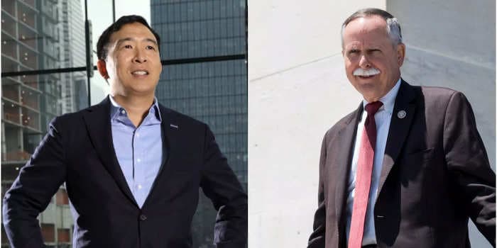 Andrew Yang endorsed Rep. David McKinley, a West Virginia Republican that Trump trashed for backing infrastructure bill