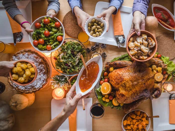 3 simple tips to enjoy the holidays without derailing your fitness goals, according to an expert