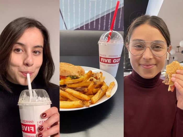 We compared an average meal from Five Guys in the US and the UK, and our NYC-based reporter got the better deal